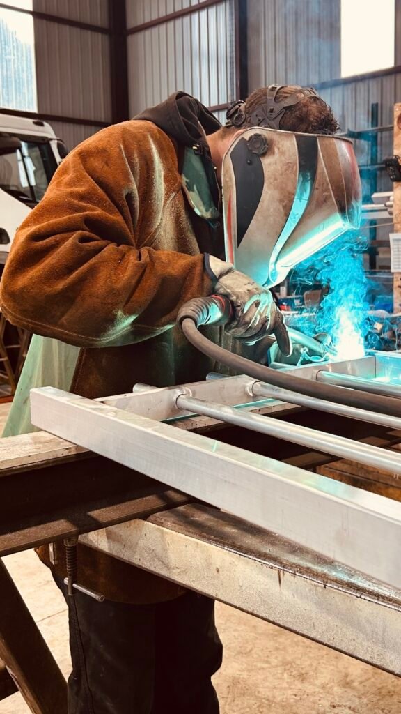 Soudures sur garde corps